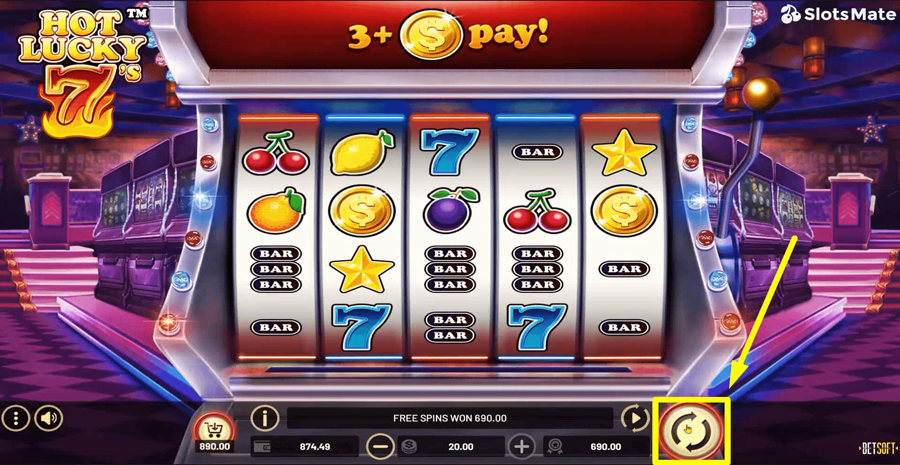 Hot Lucky 7s Spin