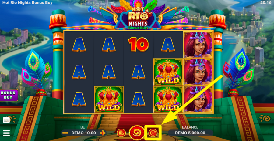 Hot Rio Nights Bonus Buy Autoplay