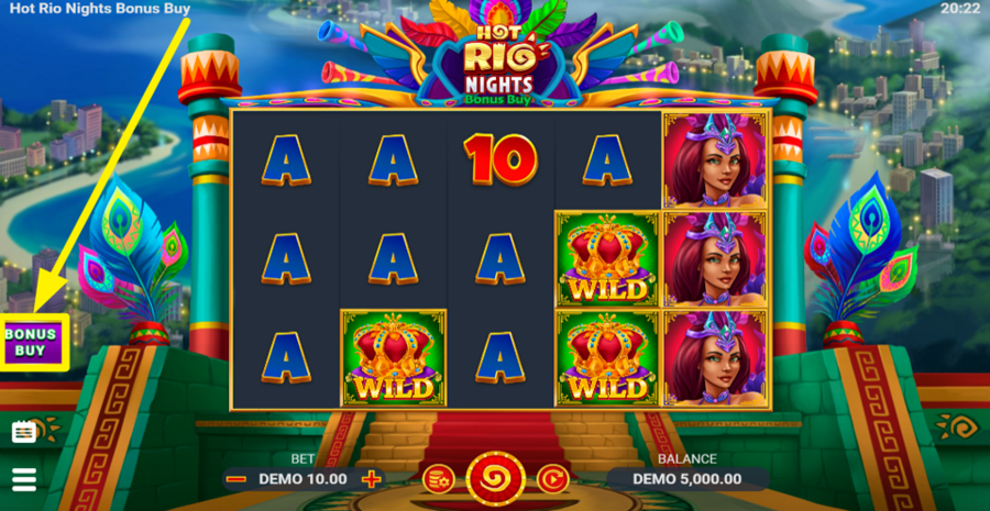 Hot Rio Nights Bonus Buy Buy Bonus