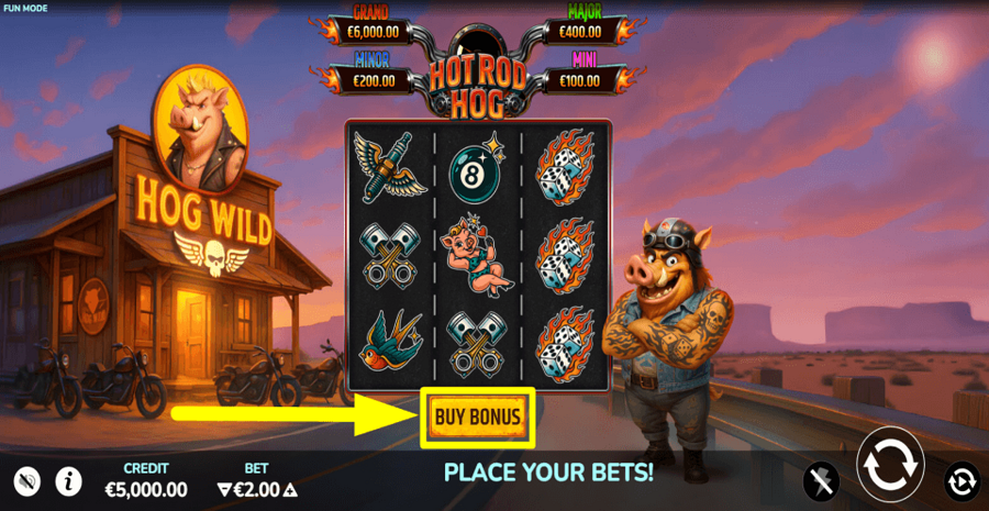 Hot Rod Hog Buy Feature