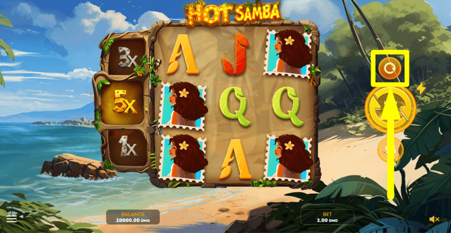 Hot Samba Autoplay Feature