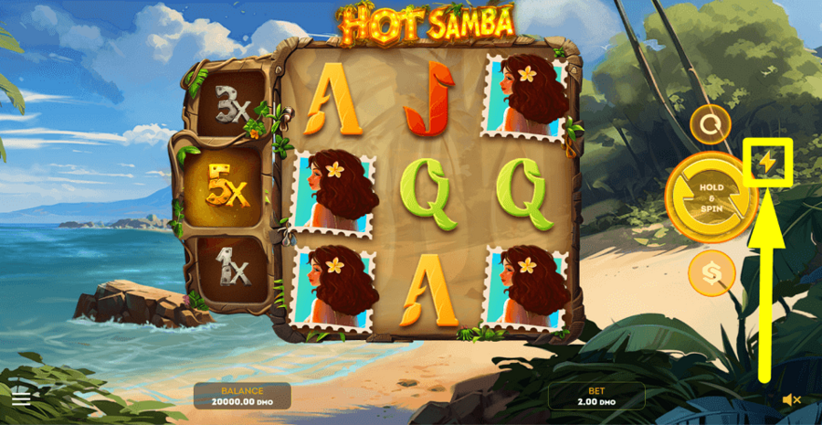 Hot Samba Turbo Feature
