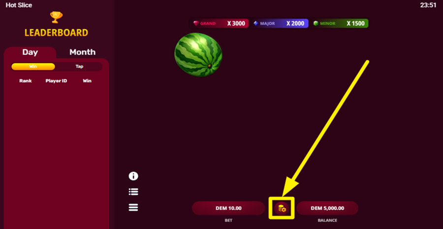 Hot Slice Adjust Bet