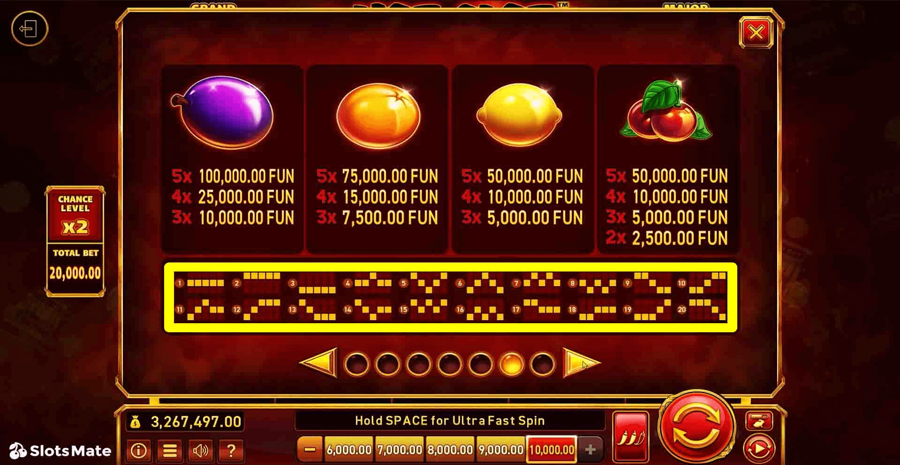 Hot Slot 777 Cash Out Paylines