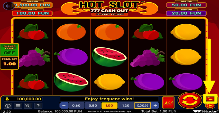 Hot Slot 777 Cash Out Extremely Light Turbo