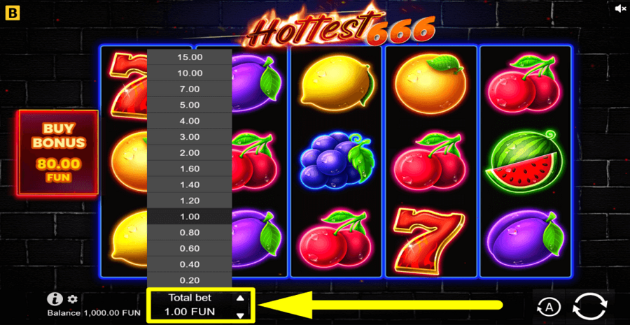 Hottest 666 Bet Value