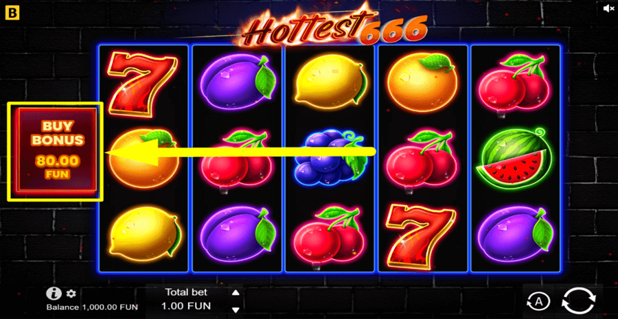 Hottest 666 Buy Bonus Feature