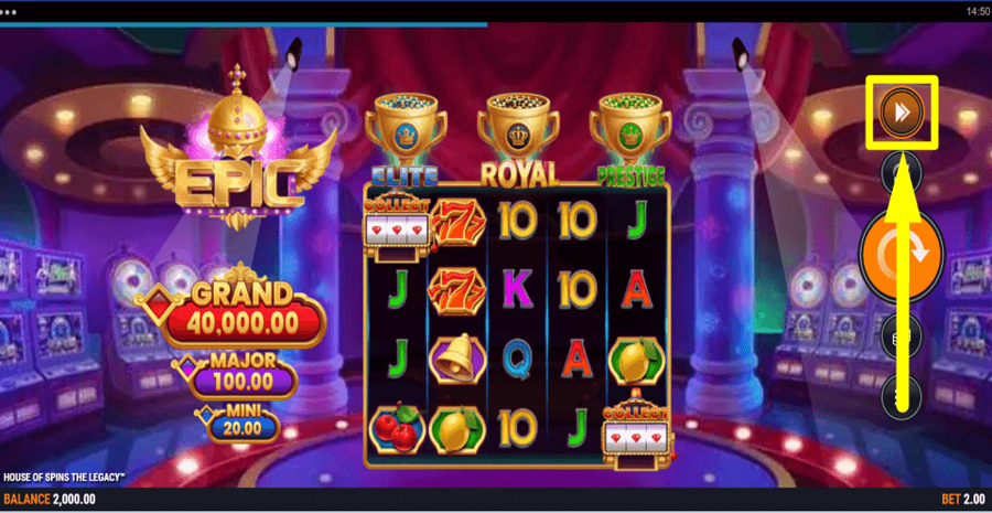 House Of Spins The Legacy Turbo Feature