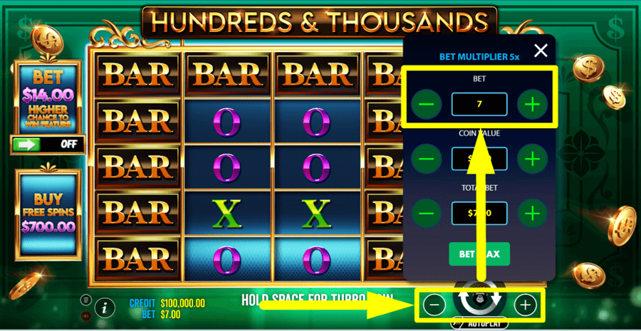 Hundreds And Thousands Bet Value