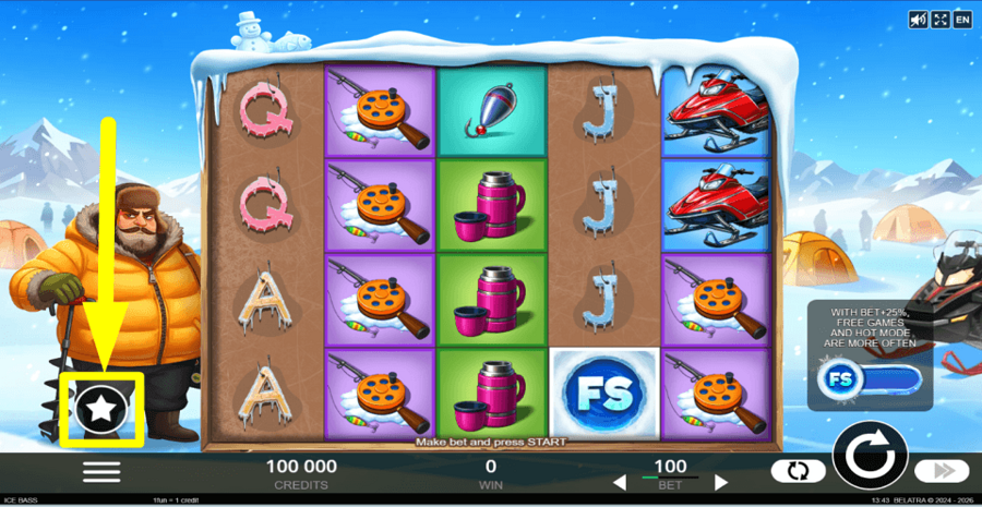 Ice Bass Buy Feature
