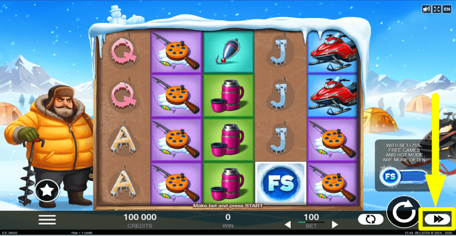 Ice Bass Turbo Feature