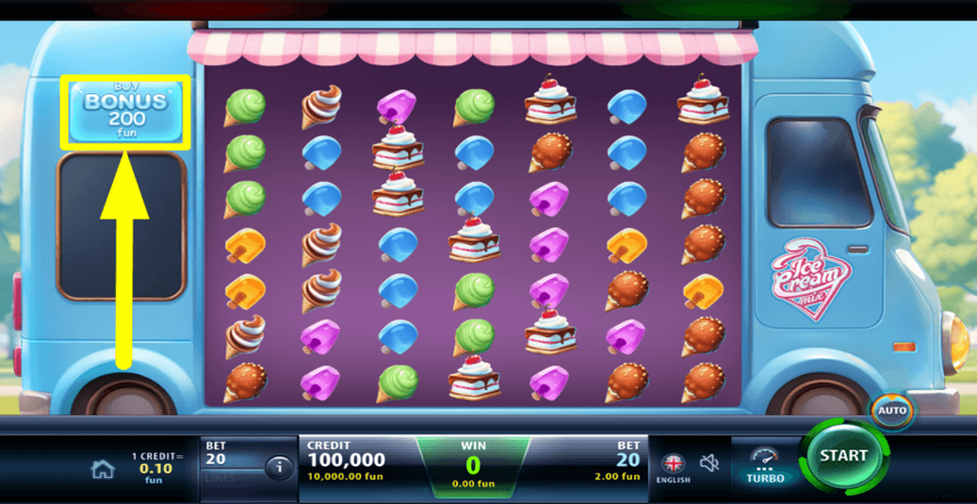 Ice Cream Mix Buy Feature