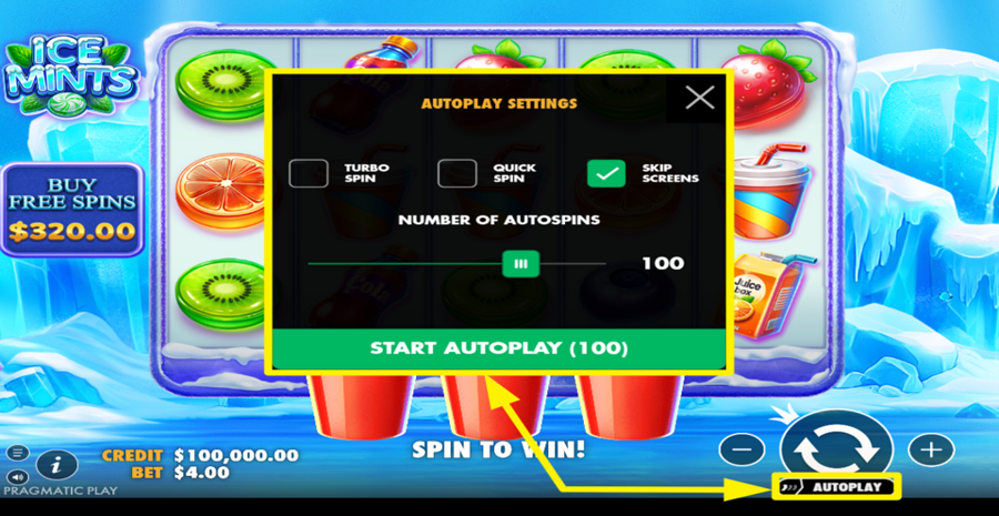 Ice Mints Autoplay