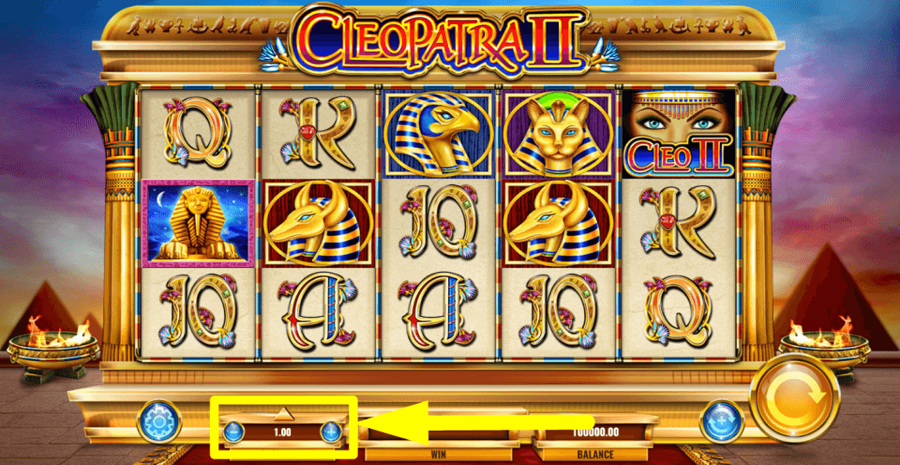 Igt Cleopatra Ii Bet Value