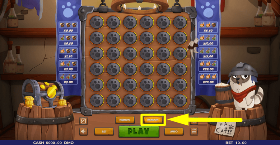Im A Cat Random Button