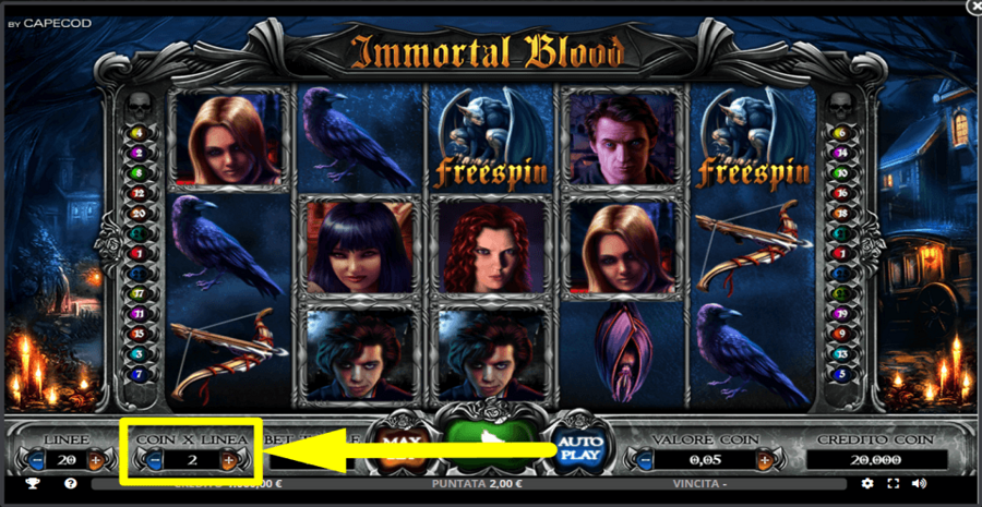 Immortal Blood Bet Value