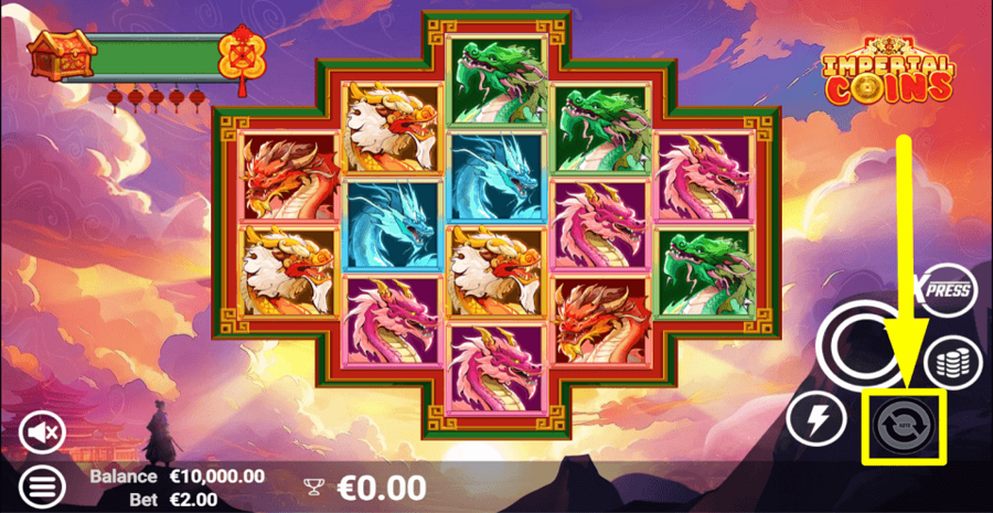 Imperial Coins Autoplay Feature