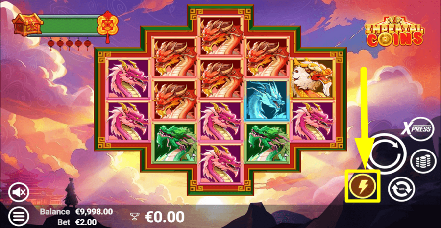 Imperial Coins Turbo Feature