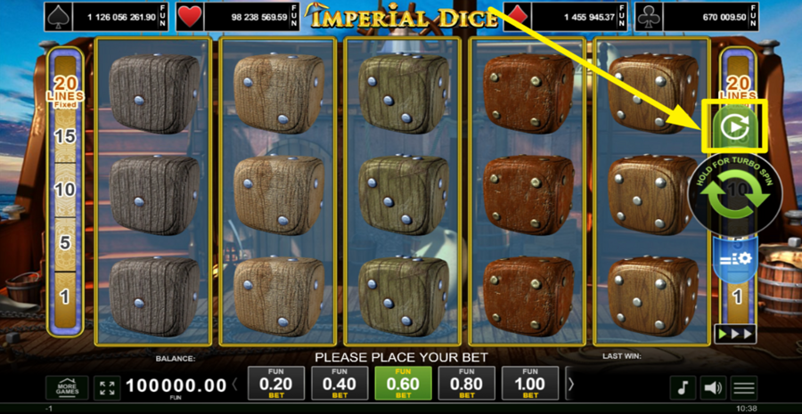 Imperial Dice Autoplay