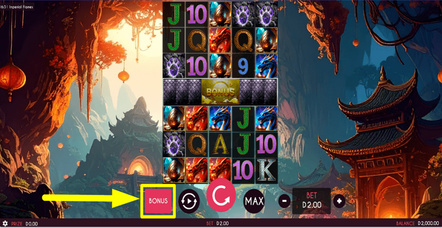 Imperial Flames Bonus Feature