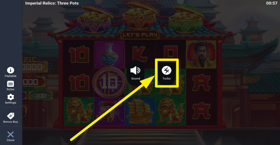 Avis, Bonus et Jeu Gratuit de la Machine à Sous Imperial Relics Three Pots