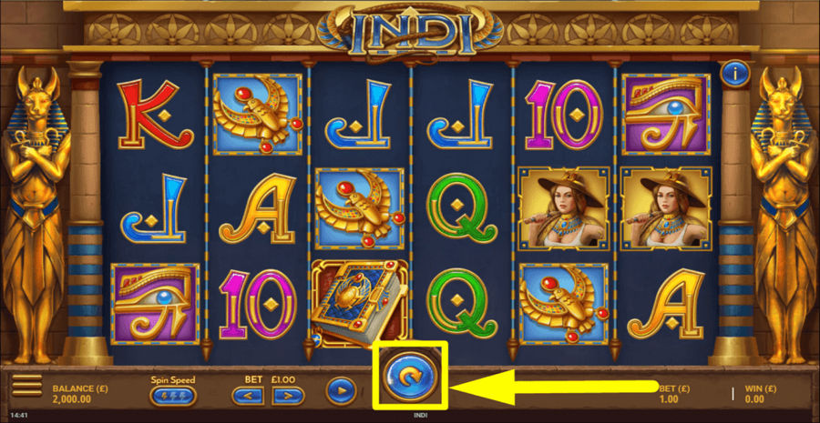 Indi Spin Button