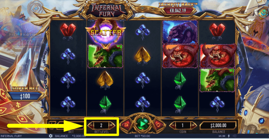 Infernal Fury Bet Value