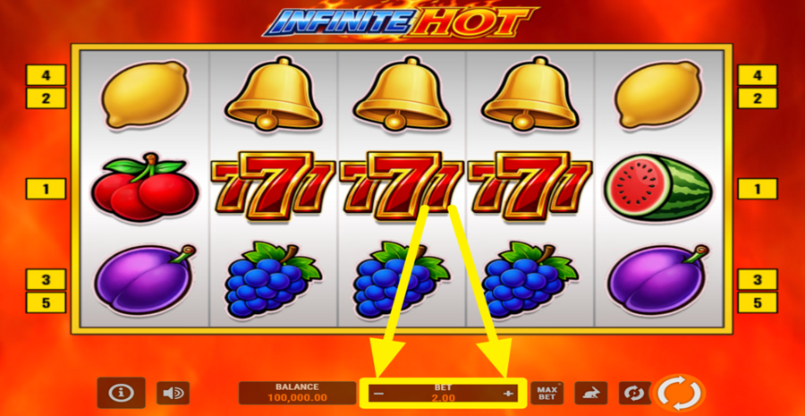 Infinite Hot Adjust Bet