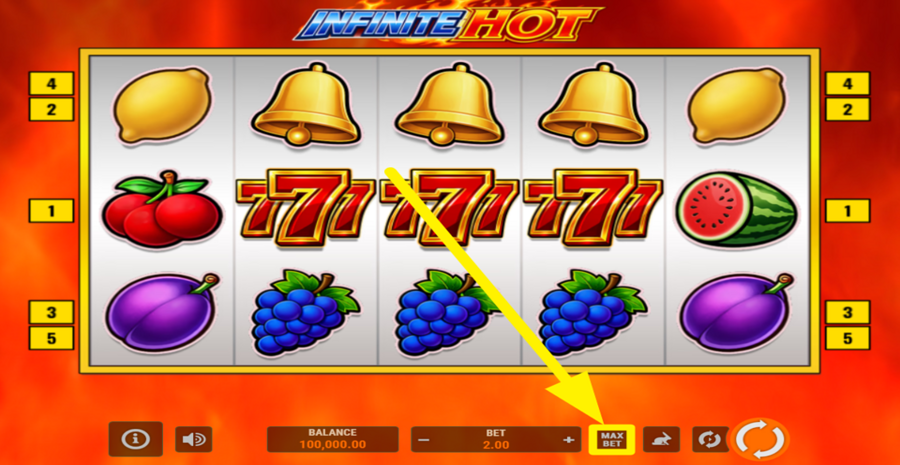 Infinite Hot Max Bet