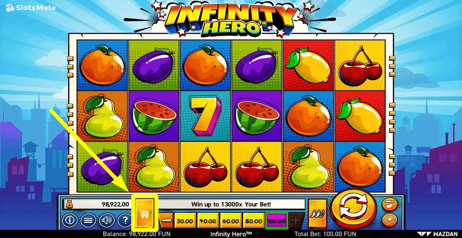 Infinity Hero Buy Bonus