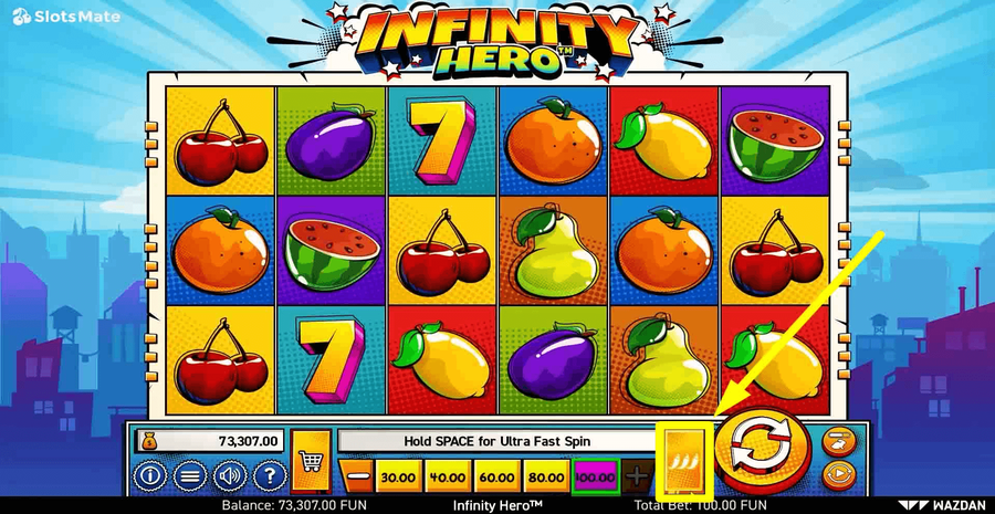 Infinity Hero Volatility