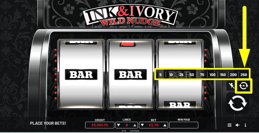 Ink And Ivory Autoplay Feature