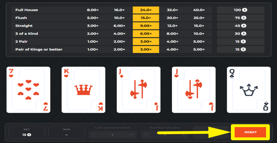 Inout Joker Poker Rebet