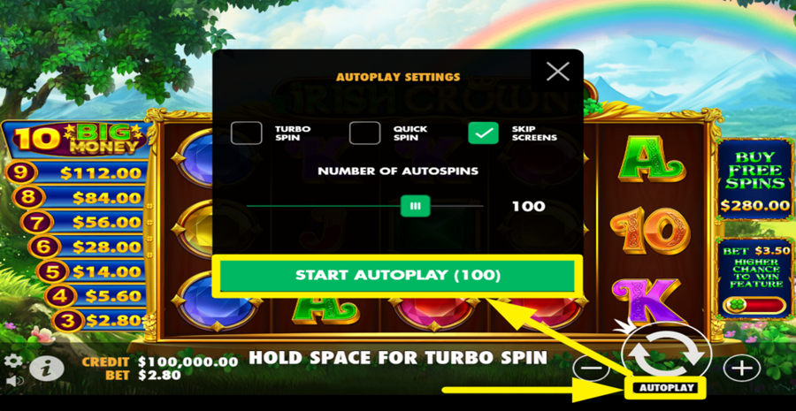 Irish Crown Autoplay