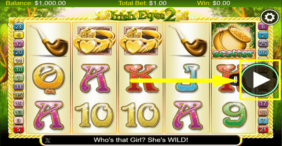 Irish Eyes 2 Play Button