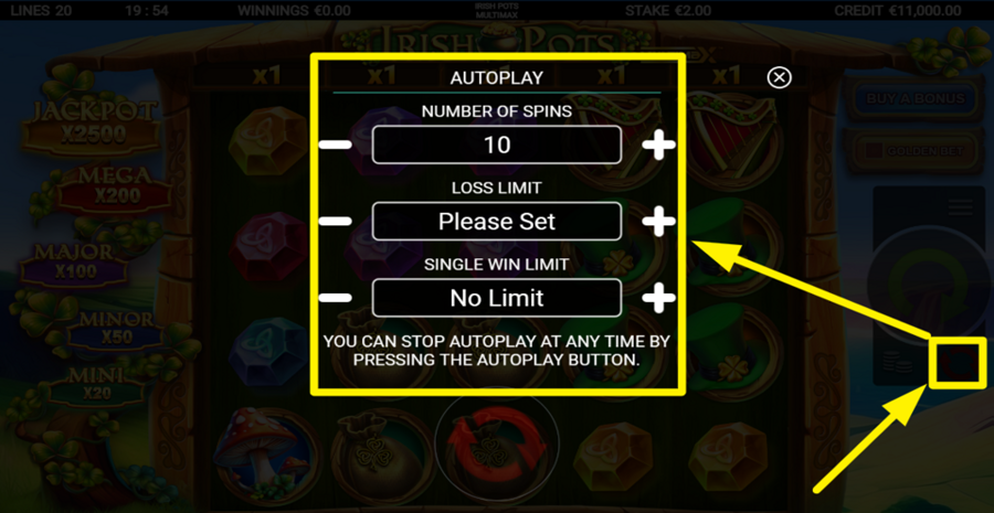Irish Pots Multimax Autoplay