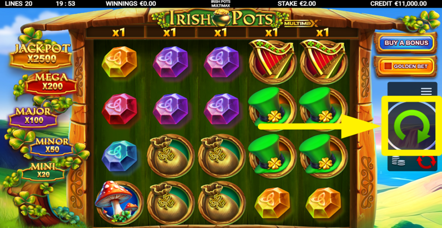 Irish Pots Multimax Spin