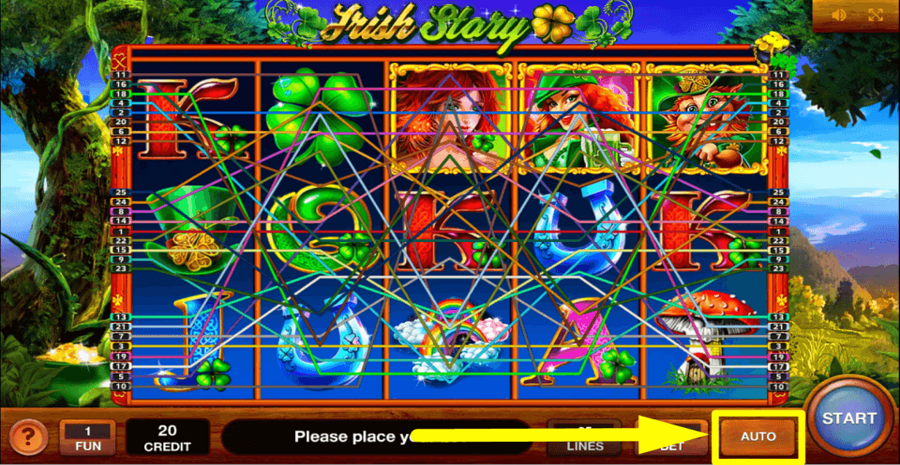 Irish Story Autoplay Feature