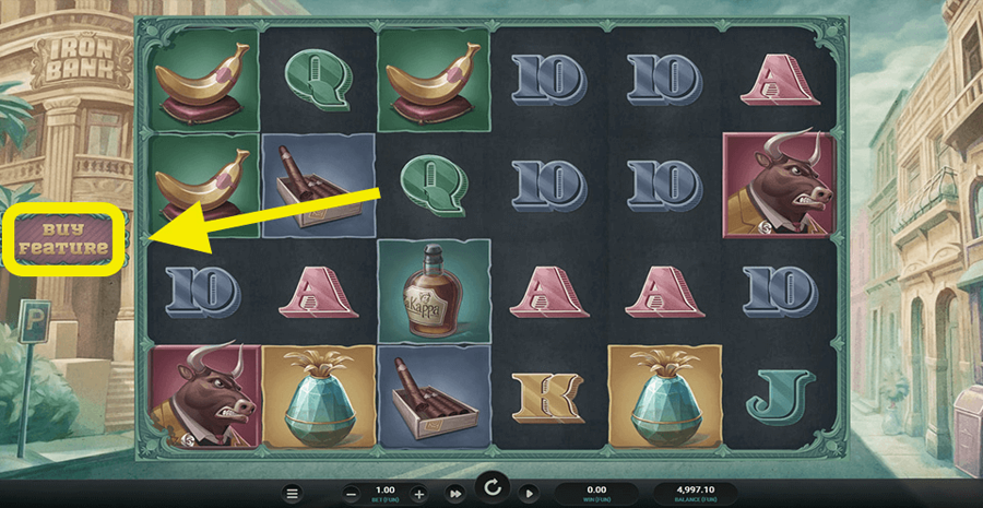 Iron Bank Buy Feature