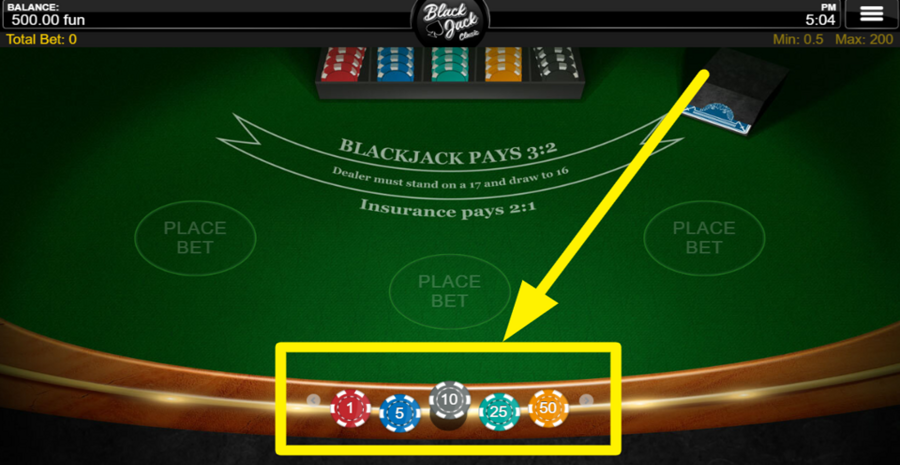 Iron Dog Studio Blackjack Classic Adjust Bet