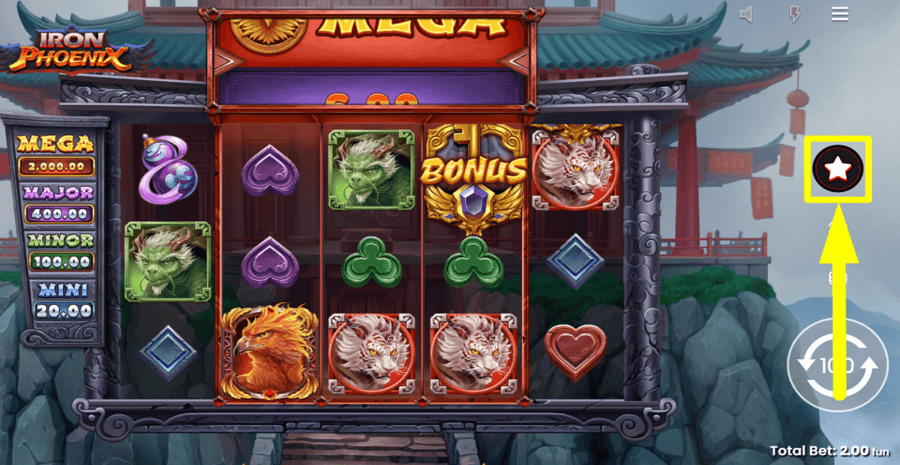 Iron Phoenix Buy Feature