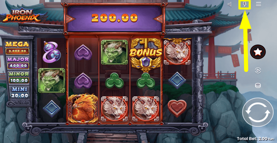 Iron Phoenix Turbo Feature