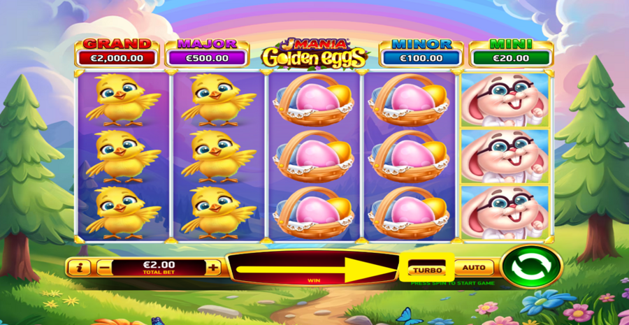 J Mania Golden Eggs Turbo