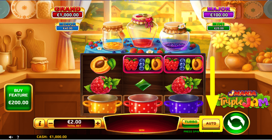 J Mania Triple Jam Automatic Play Feature