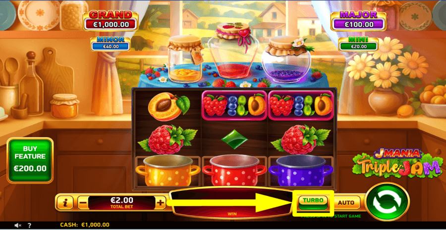 J Mania Triple Jam Turbo Mode Feature