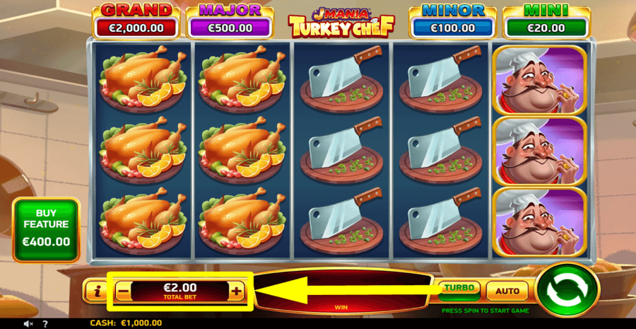 J Mania Turkey Chef Bet Value
