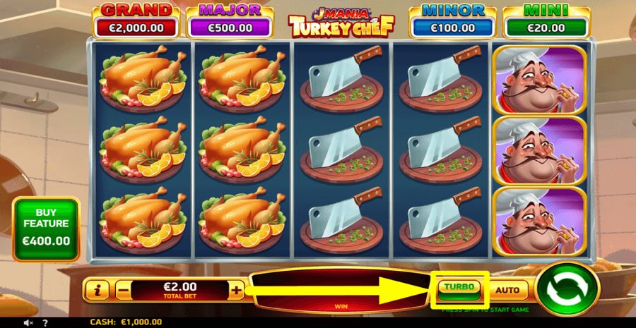 J Mania Turkey Chef Turbo Feature