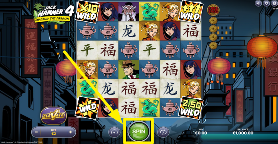 Jack Hammer 4 Chasing The Dragon Spin