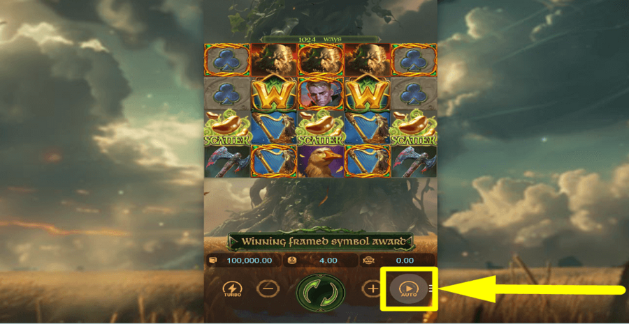 Jack The Giant Hunter Autoplay Feature