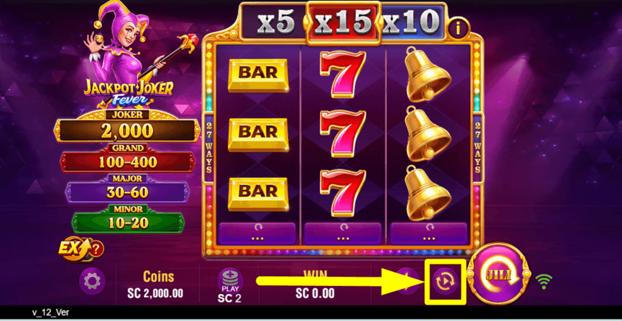 Jackpot Joker Fever Autoplay Feature
